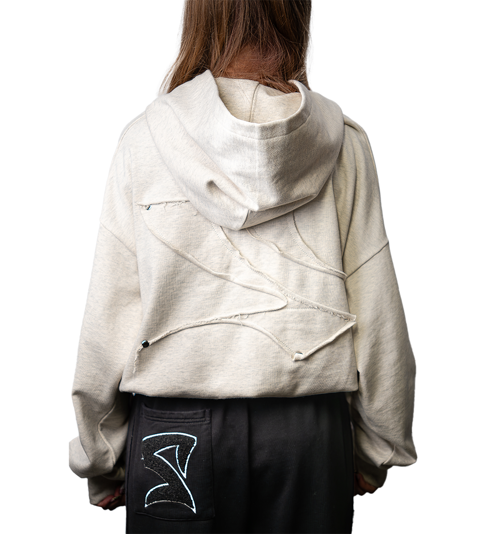 RAW HOODIE GREY