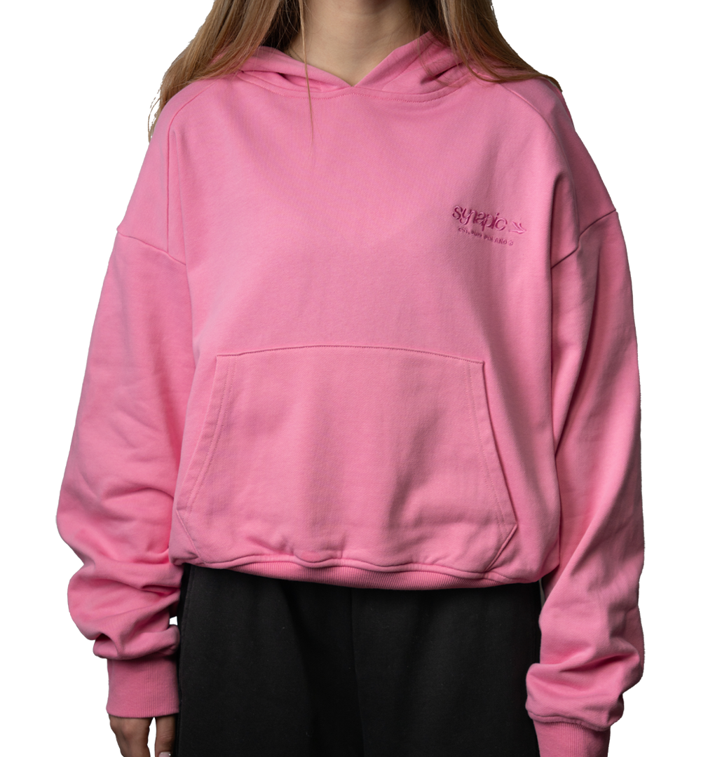 RAW HOODIE PINK