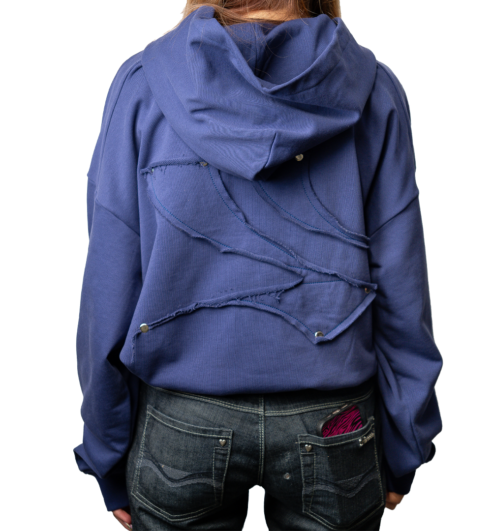 RAW HOODIE NAVY